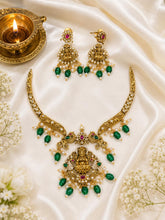Antique Lakshmi Golden Beads Necklace