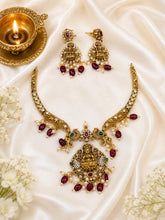 Antique Lakshmi Golden Beads Necklace