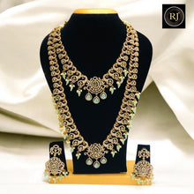 Indian Bridal Jewelry Set, Emerald Green Kundan Choker Necklace with